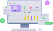 Cloud and SaaS illustration